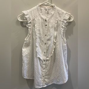 FEATHER BONE by Anthropologie size 4 white